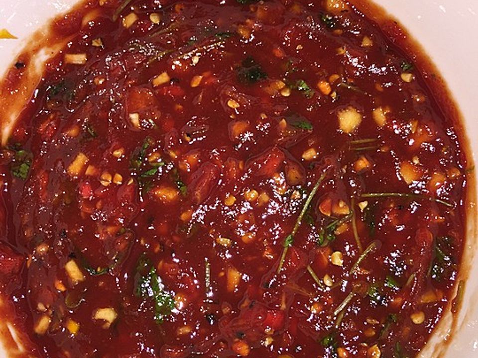 Chili - Tomaten - Honig - Grillsauce von RRRay| Chefkoch