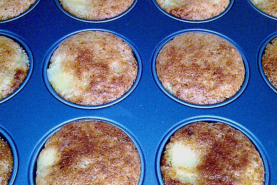 Vanillepudding - Muffins