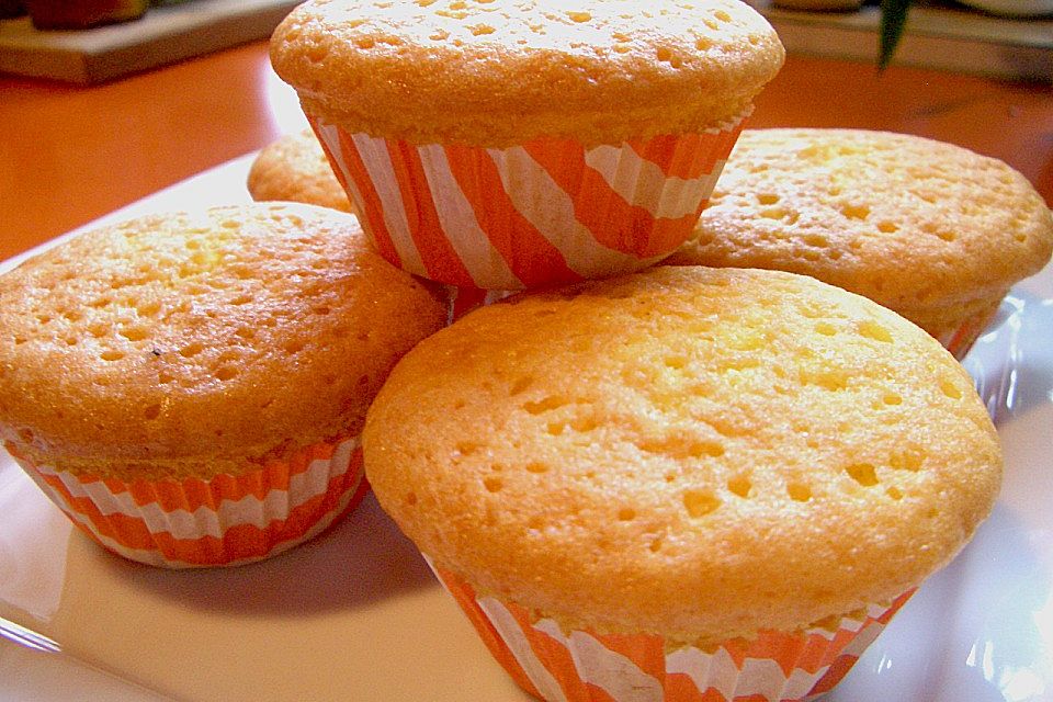 Vanillepudding - Muffins