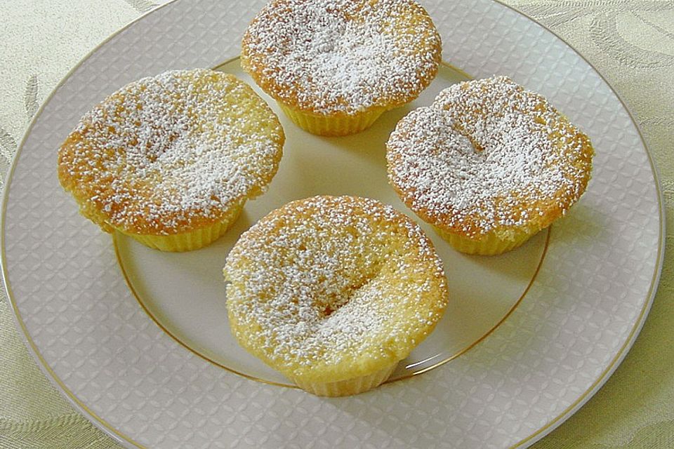 Vanillepudding - Muffins