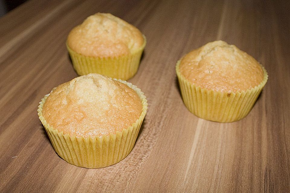 Vanillepudding - Muffins