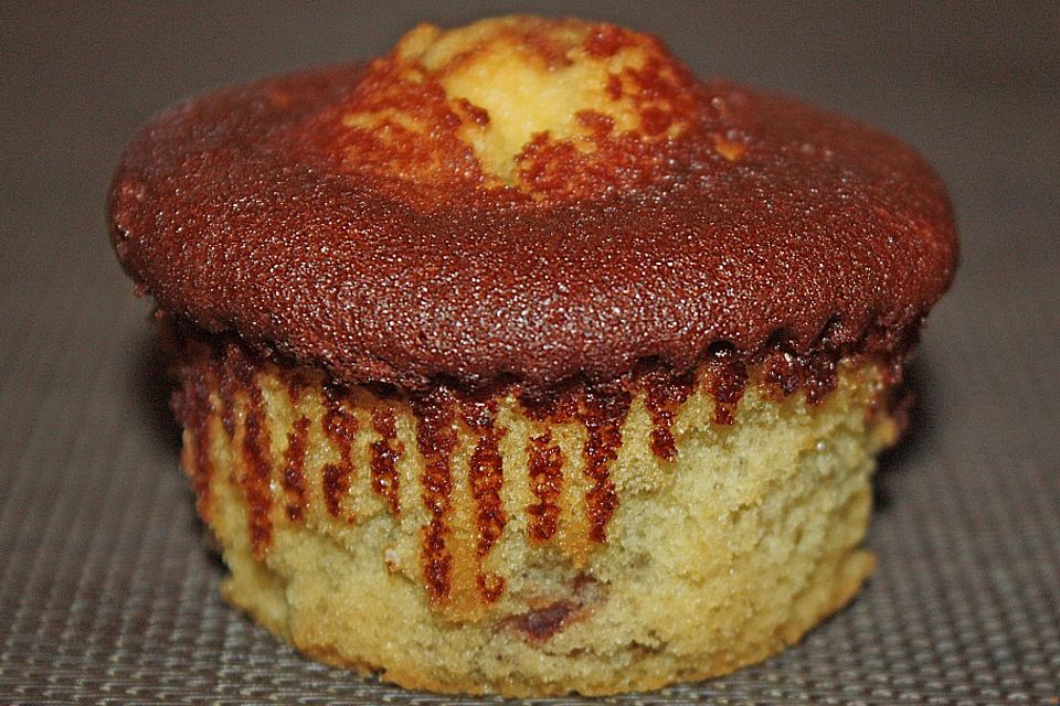 Vanillepudding - Muffins