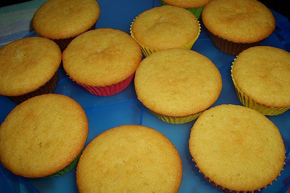 Vanillepudding - Muffins