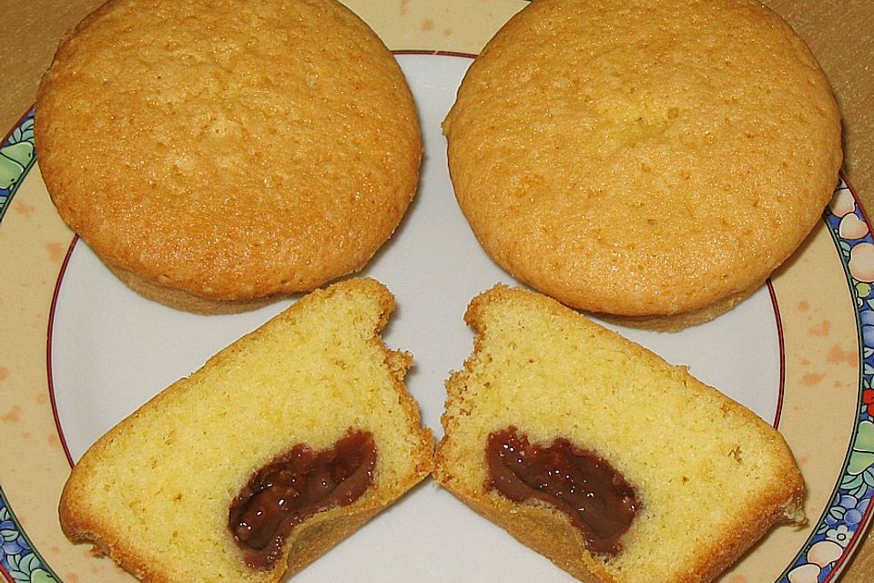 Vanillepudding - Muffins