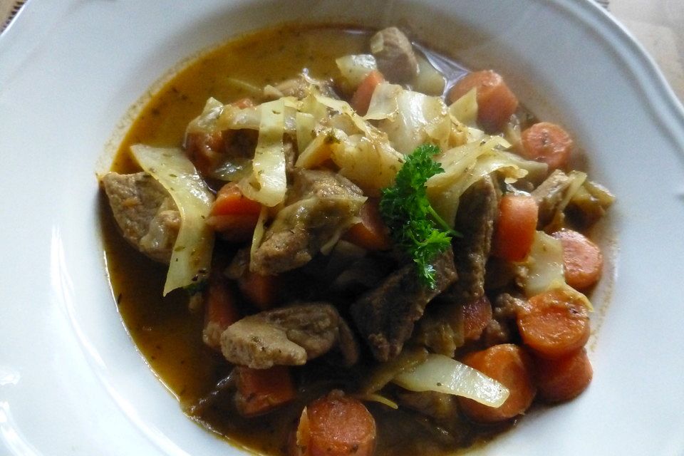 Gulasch - Gemüseeintopf