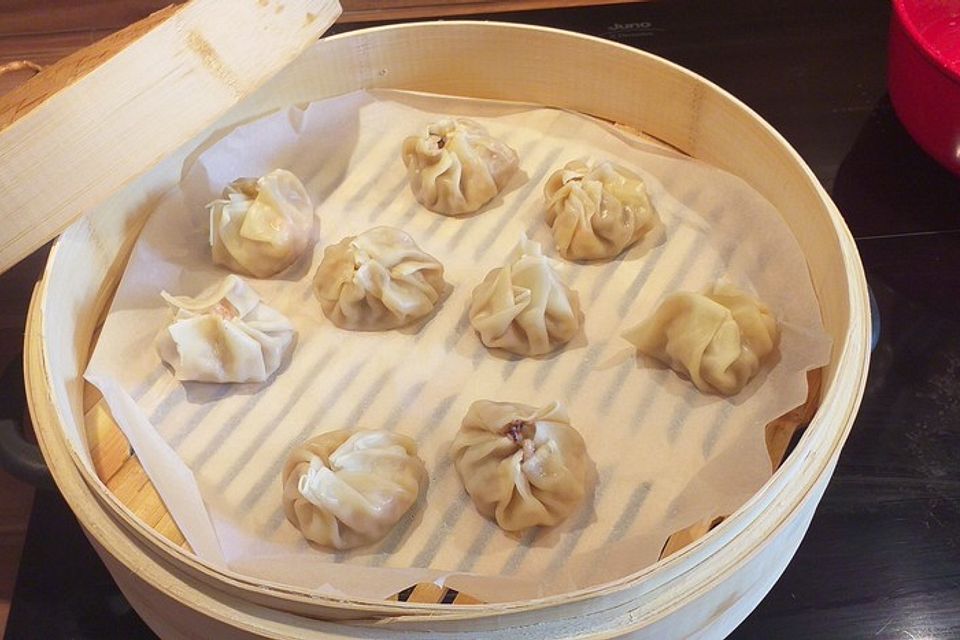 Wan Tan oder thailändische Dim Sum Wan Tan oder thailändische Dim Sum