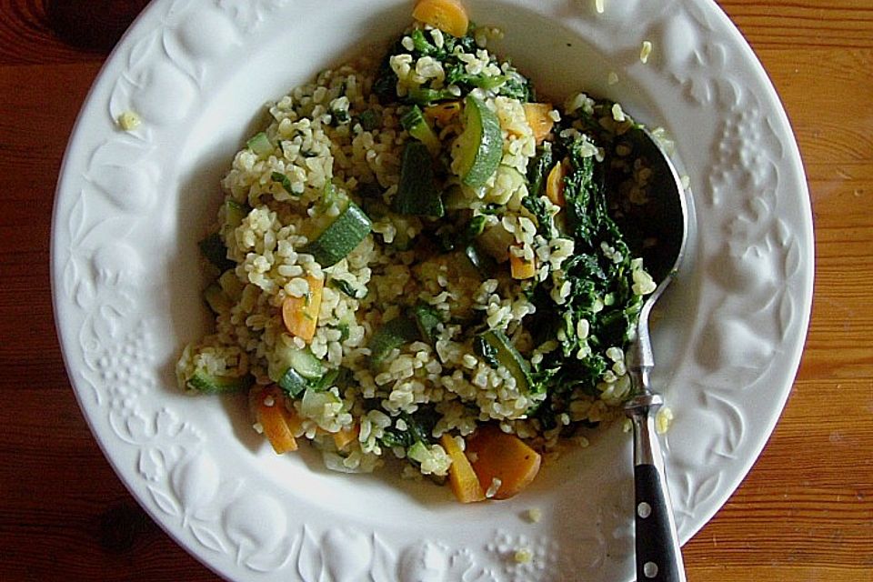 Bulgur-Gemüse-Pfanne