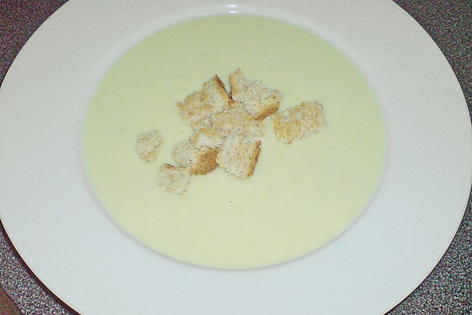 Cremige Kartoffel - Lauch - Suppe