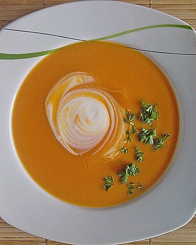 Möhren - Ingwer - Suppe