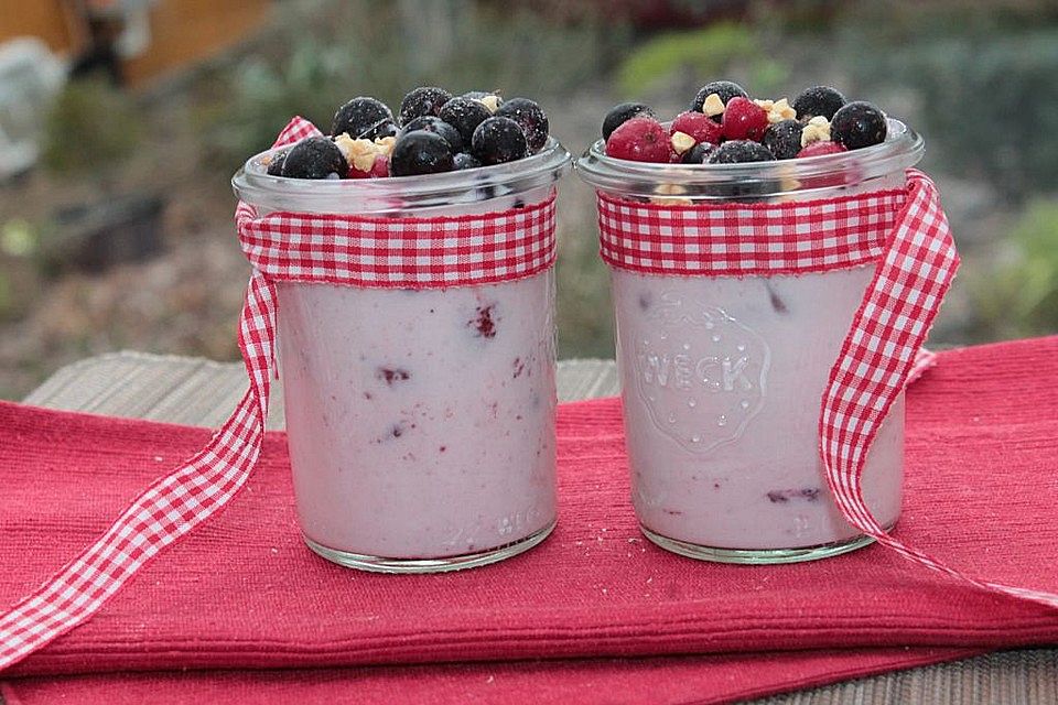 Joghurt - Beeren - Dessert