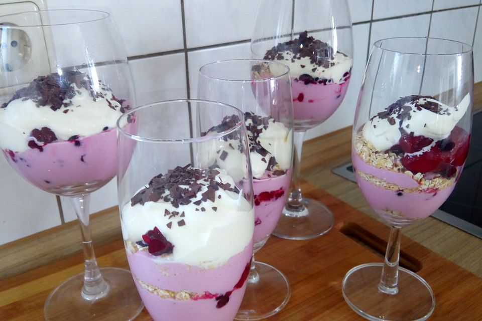 Joghurt - Beeren - Dessert