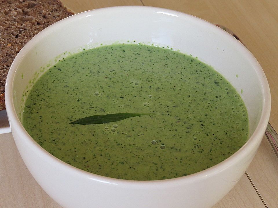 Bärlauch - Joghurt - Suppe von Bärchenmama| Chefkoch