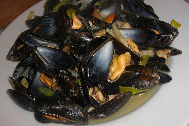 Muscheln auf belgische Art von mebxl| Chefkoch