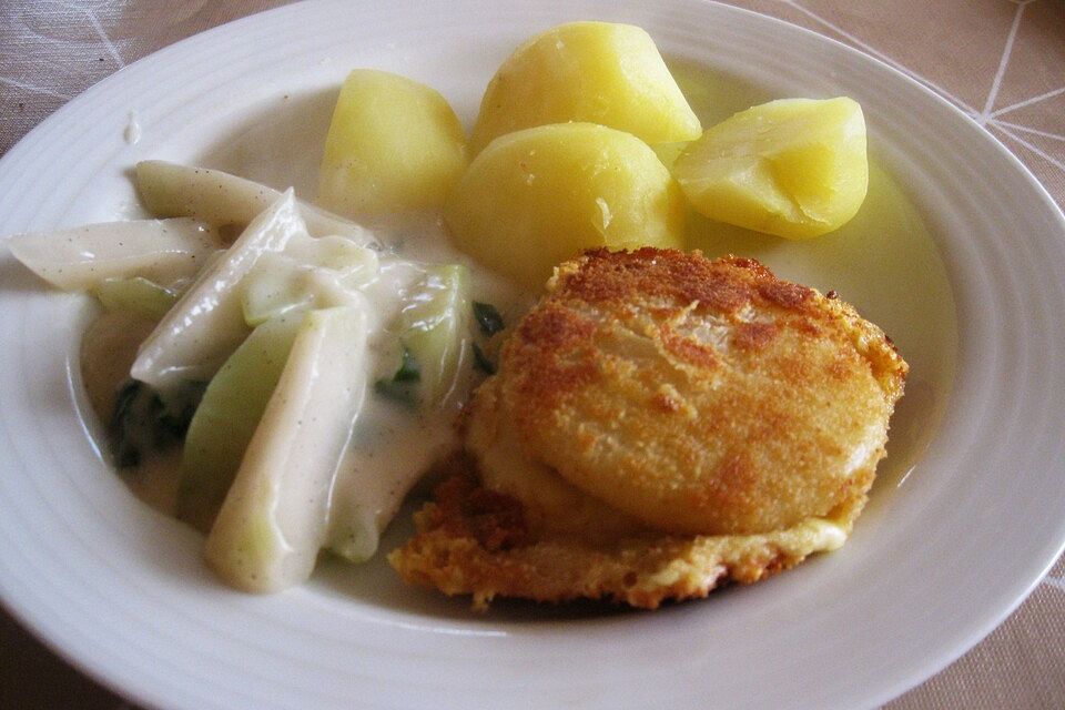 Kohlrabi-Cordon bleu