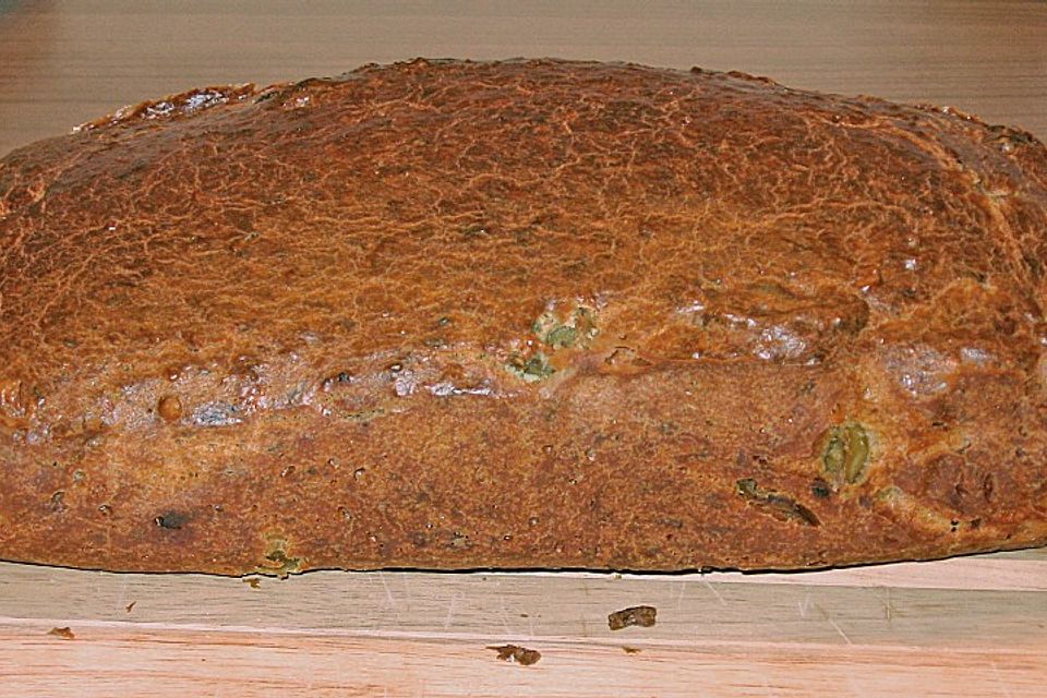 Mediterranes Olivenbrot