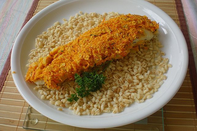 Fischfilet unter der Kürbiskruste| Chefkoch