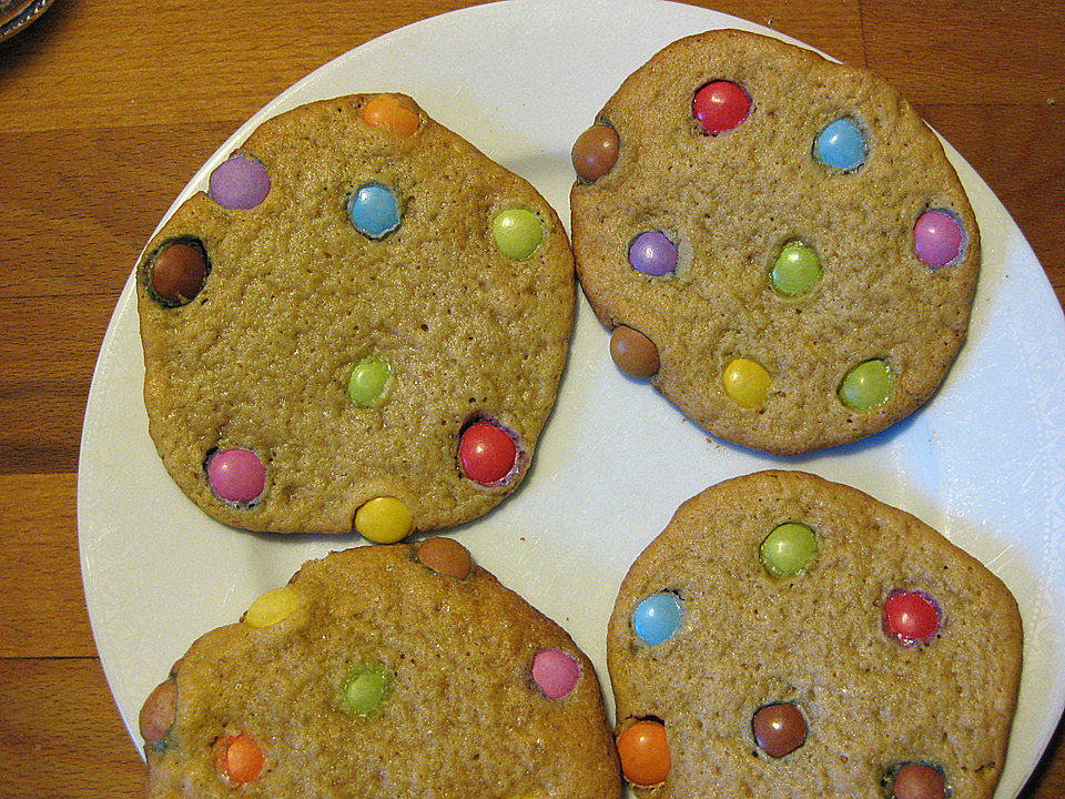 Cookies mit Smarties| Chefkoch