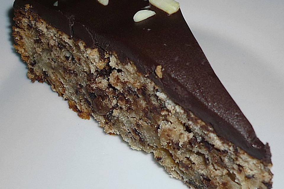 Bananenkuchen mit Rosinen