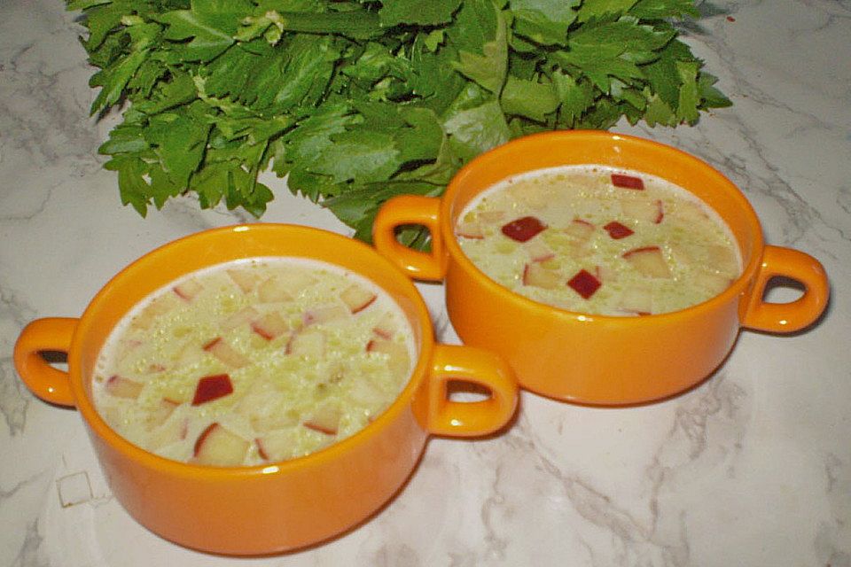 Apfel - Curry - Süppchen