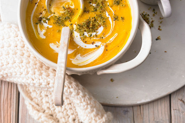 Pastinaken-Kürbis-Suppe von kassiopeiacr| Chefkoch