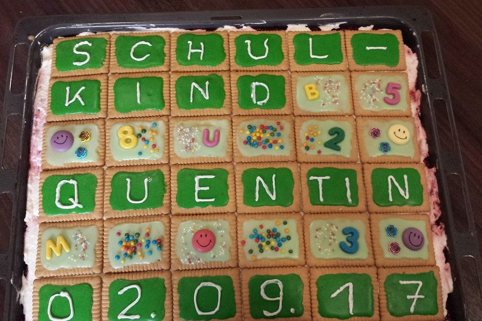 Keks-Kuchen vom Blech