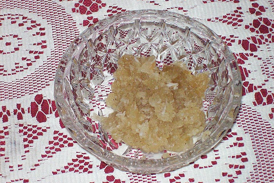 Apfelchutney mit Kokosnuss