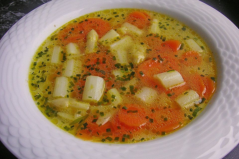 Spargelsuppe