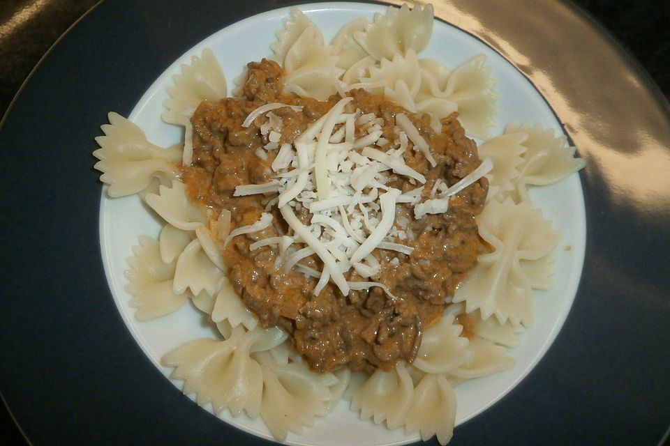 Bolognese Sauce - mal anders - mit Spaghetti