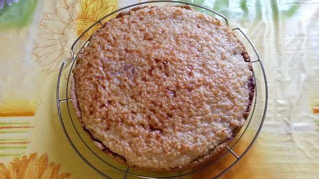 Milchreiskuchen mit Sauerkirschen von Gianna