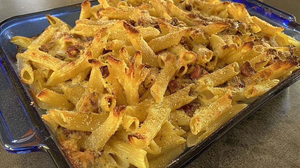 Nudelauflauf mit Fleischresten von msdeluxe| Chefkoch Nudelauflauf mit Fleischresten von msdeluxe| Chefkoch