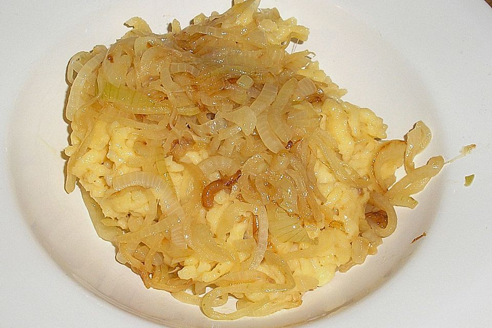 Schwäbische Käsespätzle