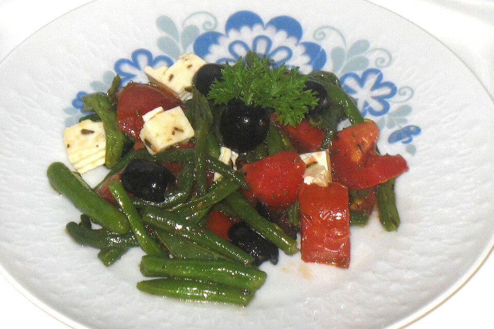 Mediterraner Bohnensalat Mediterraner Bohnensalat