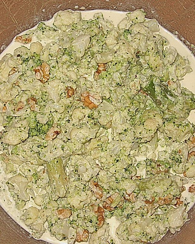 Brokkoli - Blumenkohl - Salat