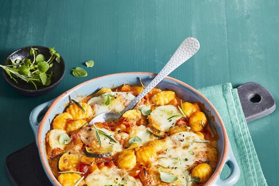 Feuermohns Gnocchi-Auflauf