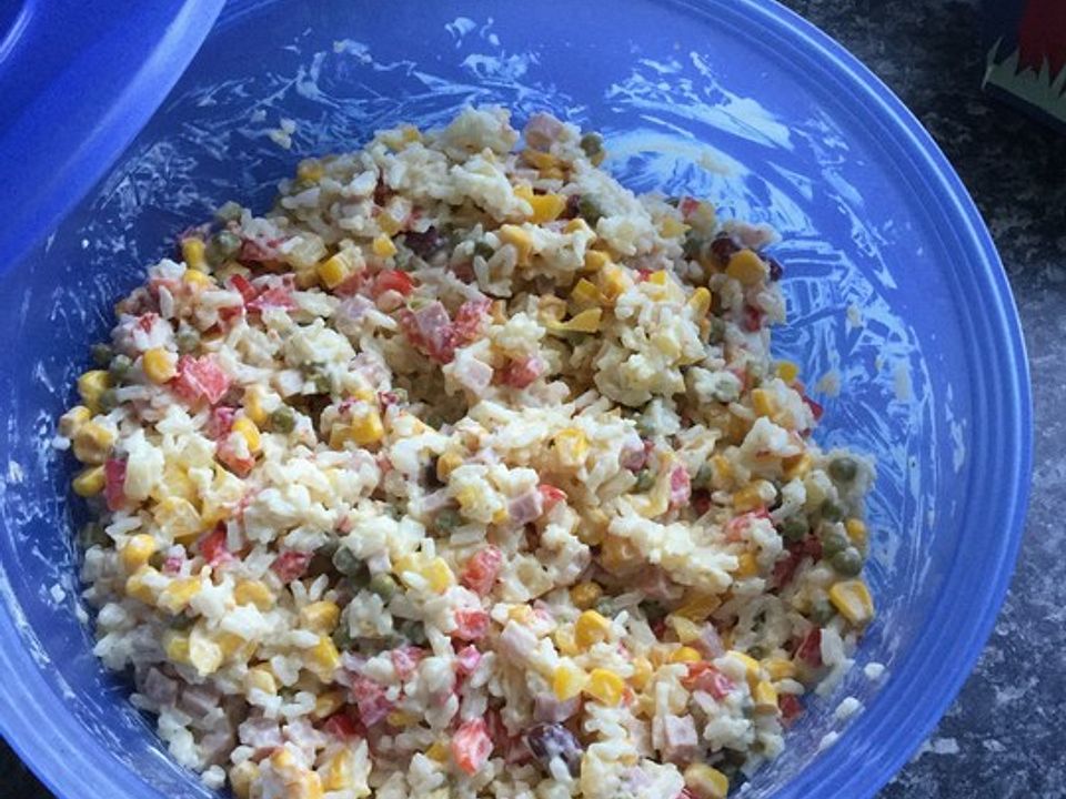 Erfrischender Reissalat von mysterie | Chefkoch