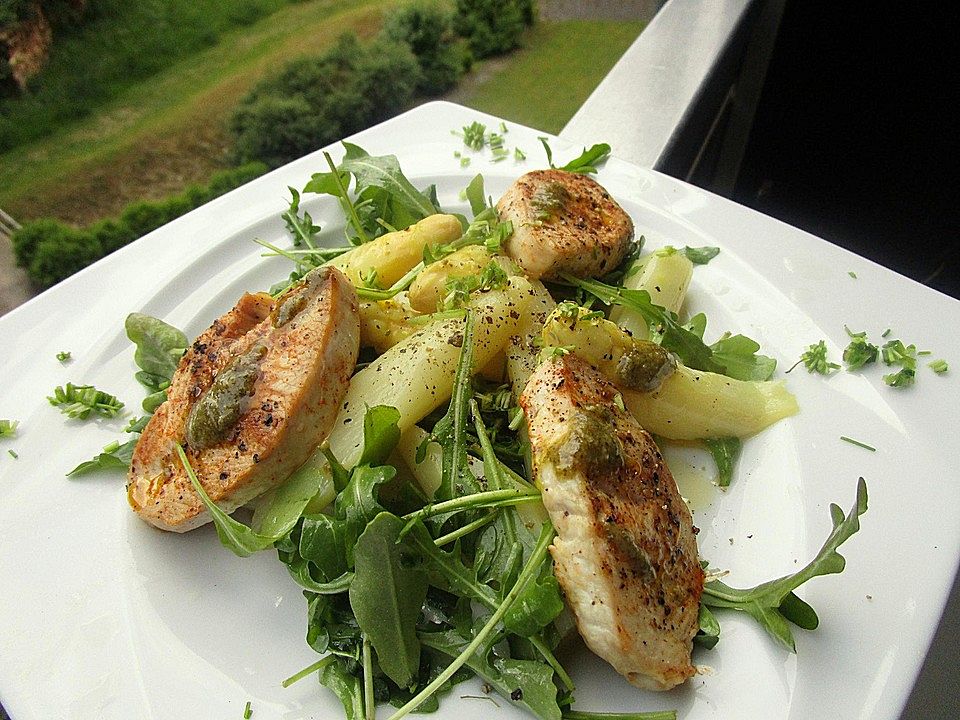 Spargel Puten Salat Von Rudina Chefkoch 
