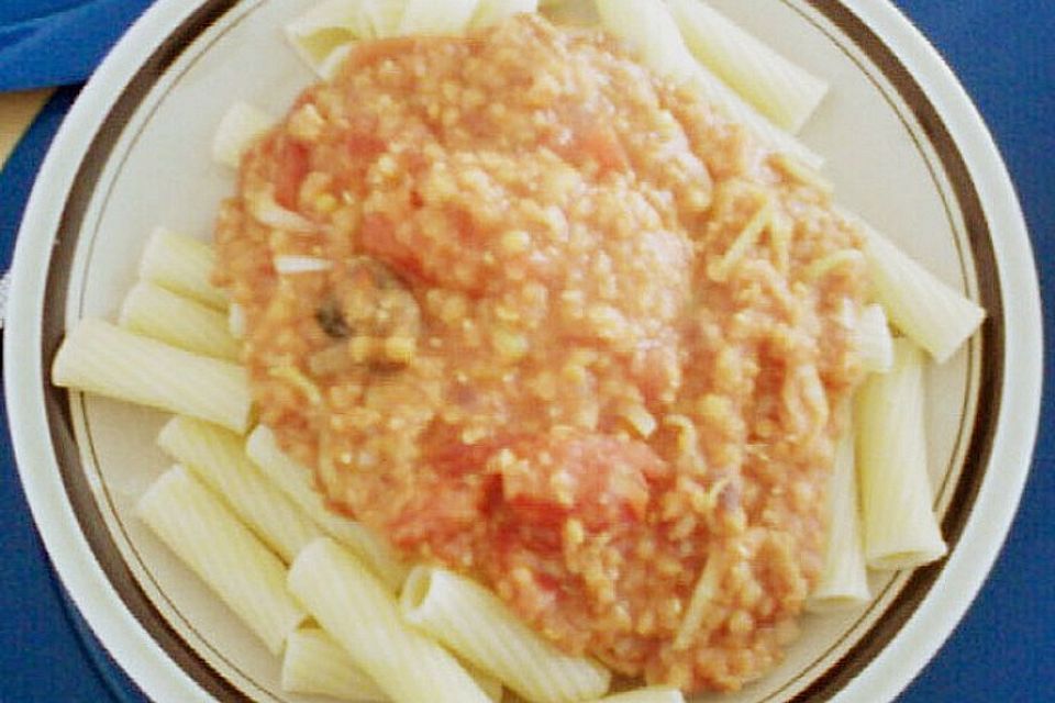 Linsen Bolognese