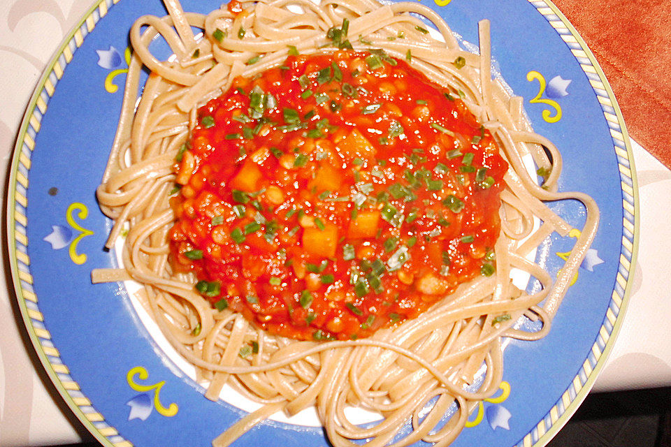 Linsen Bolognese