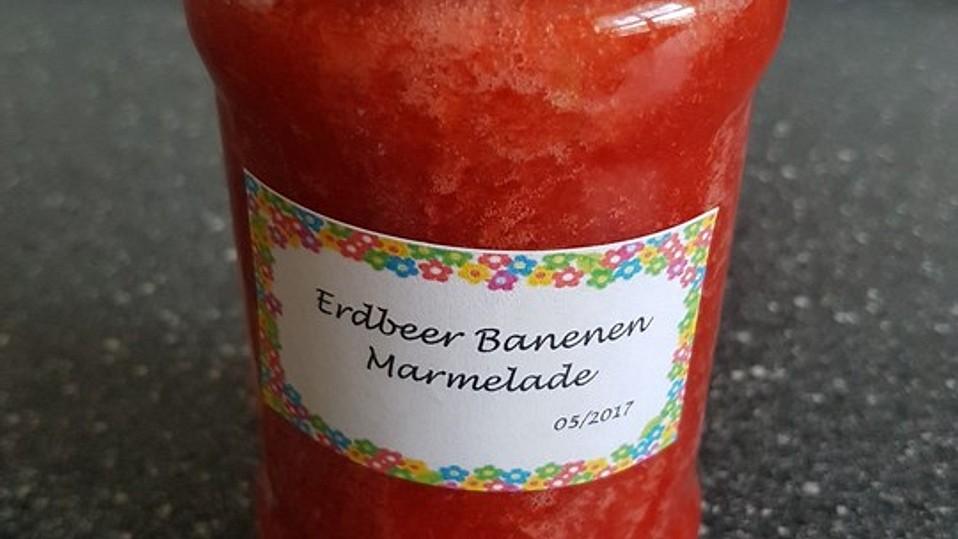 Erdbeer - Bananen - Marmelade von Simone69 Erdbeer - Bananen - Marmelade von Simone69