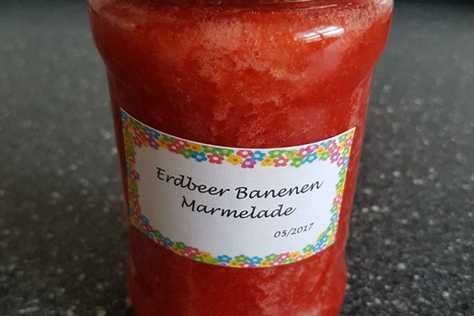 Erdbeer - Bananen - Marmelade