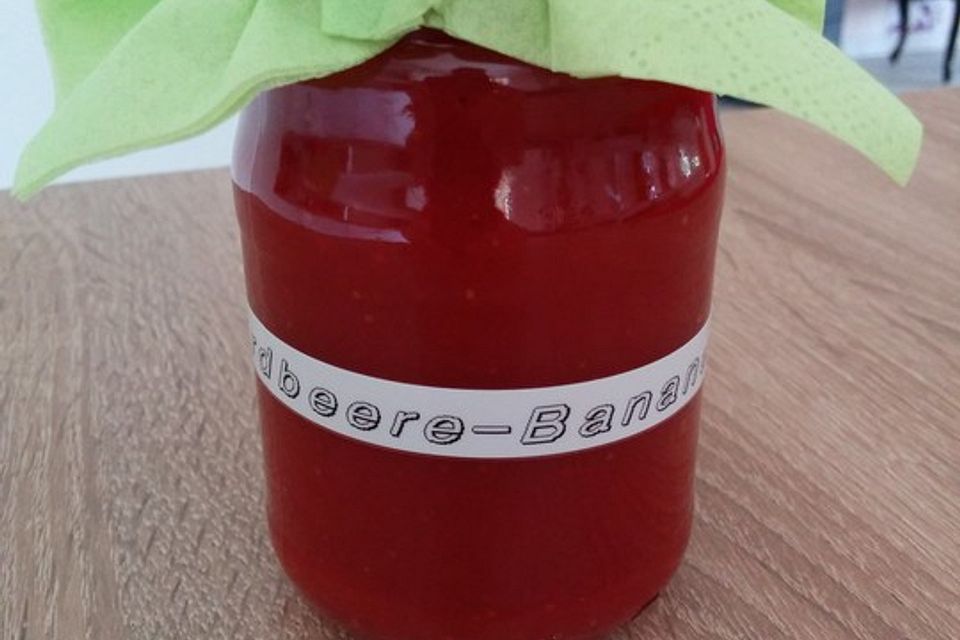 Erdbeer - Bananen - Marmelade