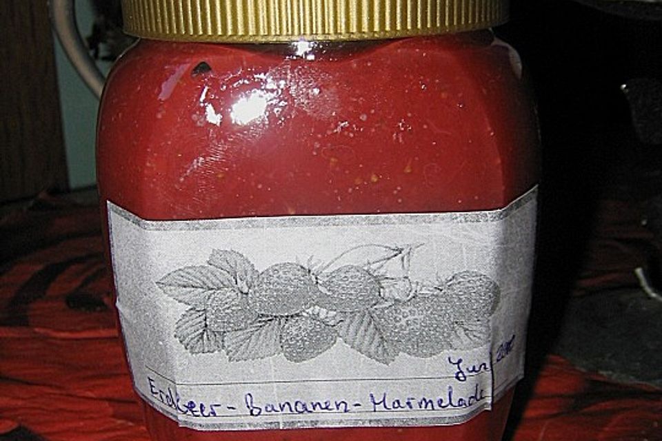 Erdbeer - Bananen - Marmelade