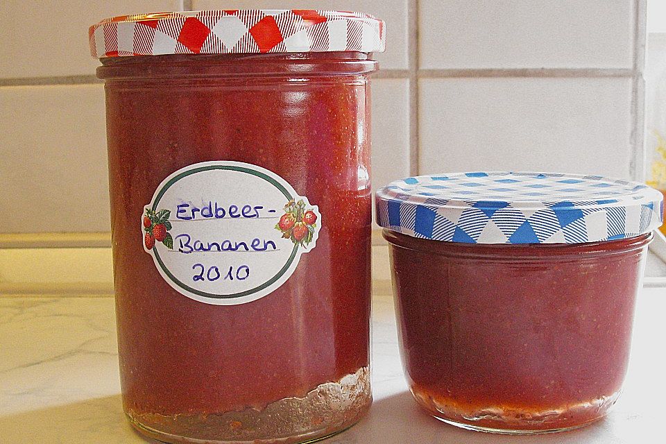 Erdbeer - Bananen - Marmelade