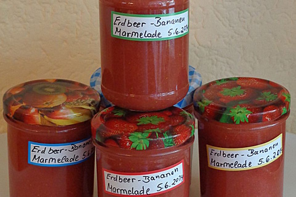 Erdbeer - Bananen - Marmelade