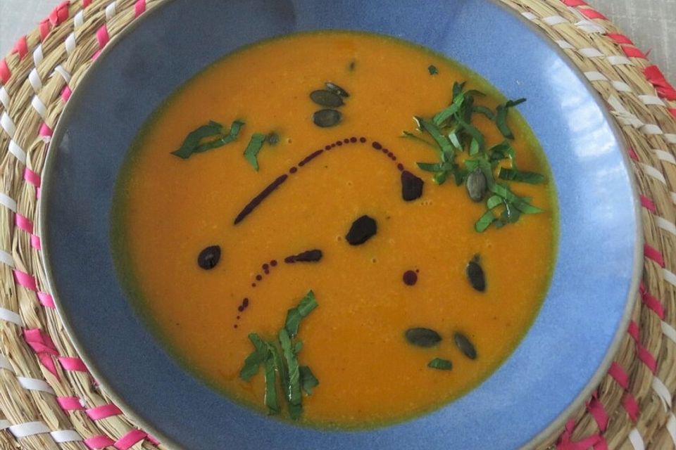 Leckerschmecker Kartoffel - Kürbissuppe