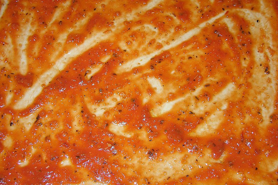 Tomatensauce für Pizza