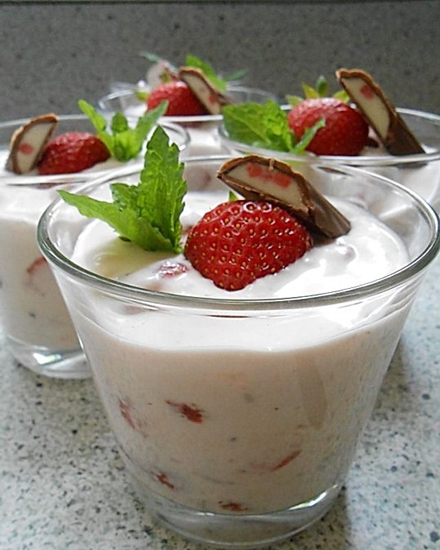 Erdbeer - Joghurette - Dessert