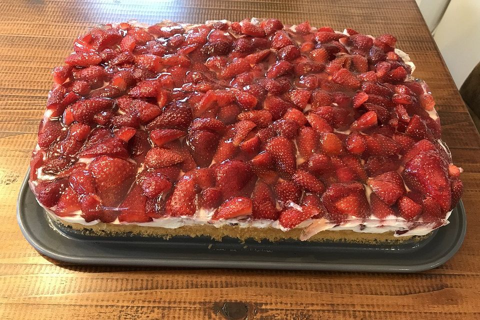 Erdbeerkuchen