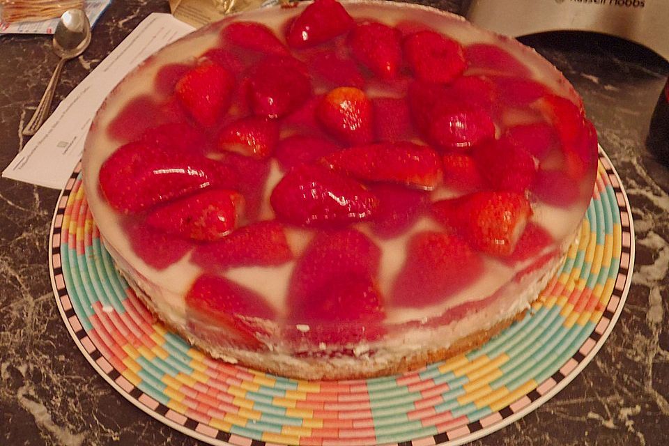 Erdbeerkuchen