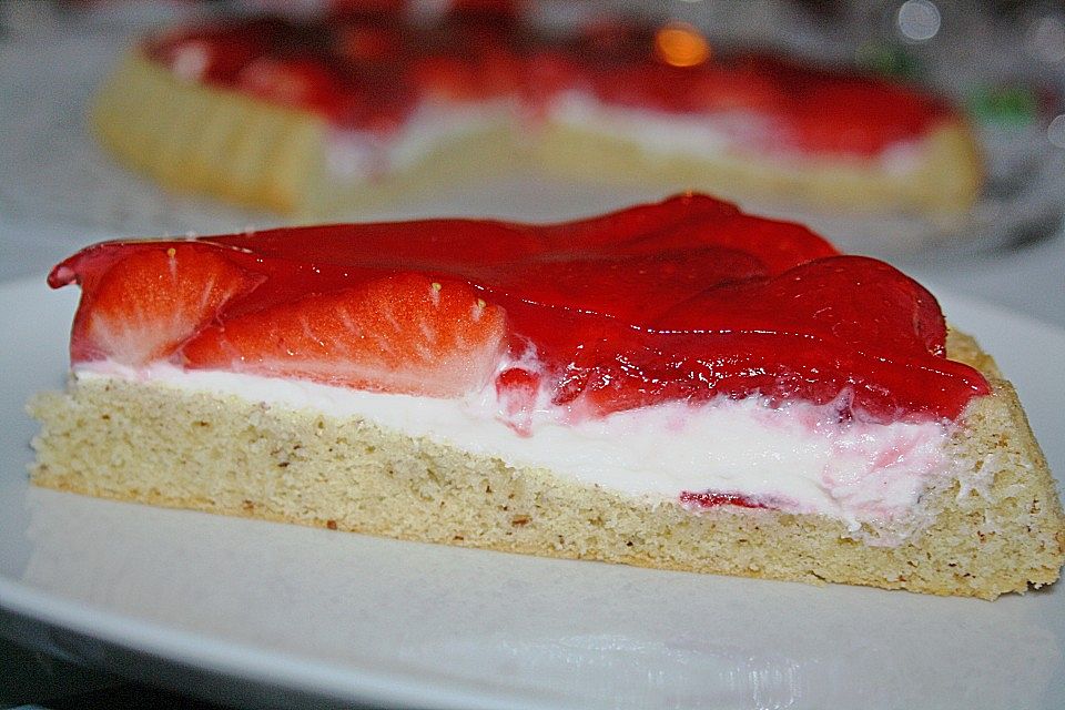 Erdbeerkuchen